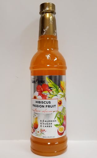 Picture of JORDAN'S SKINNY SYRUPS - HIBISCUS PASSION FRUIT -  FLAVOR INFUSION 750ML